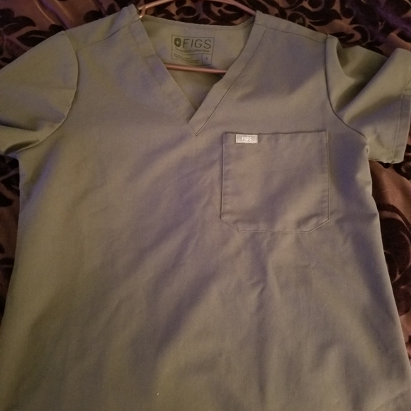 SM FIGS CHARCOAL CATARINA and MED RAFAELA TOP ONLY - Picture 1 of 2